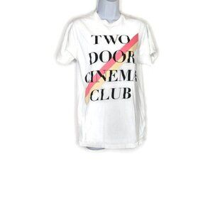 Bayisland SportswearTwo Door Cinema Club Juniors Medium M White T-shirt
